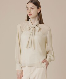 MACKINTOSH LONDON | ポリエステルクレープブラウス(シャツ/ブラウス)