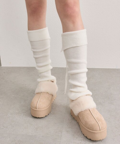 OLIVE des OLIVE(オリーブデオリーブ)の「ムートン2wayサボ(サンダル・レディース・ベージュ/ライトブラウン・SMALL/MEDIUM/LARGE/X-LARGE)」の19枚目の写真