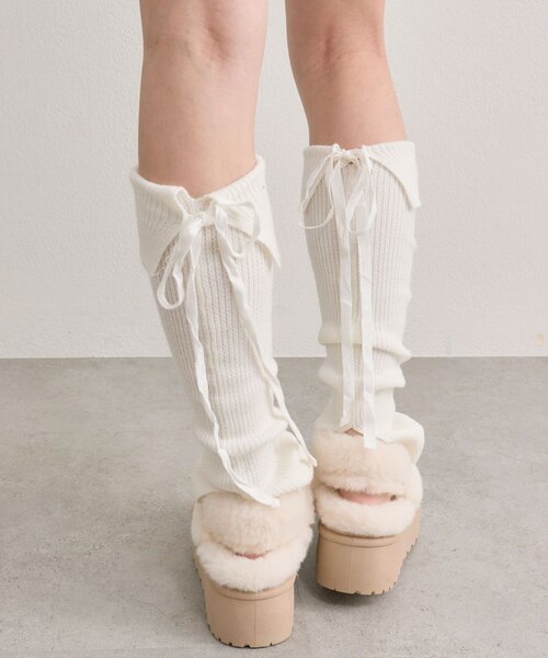 OLIVE des OLIVE(オリーブデオリーブ)の「ムートン2wayサボ(サンダル・レディース・ベージュ/ライトブラウン・SMALL/MEDIUM/LARGE/X-LARGE)」の21枚目の写真