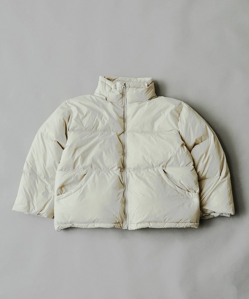 AO2（アオズ）の「2way Hooded mid-length down jacket / 2way フーデッド ミドル丈ダウンジャケット（ダウンジャケット/コート・レディース・ホワイト/ブラック・FREE）」の11枚目の写真