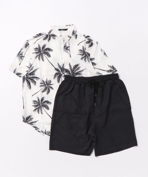 ARCHIVER(アーカイバ)の「【Bl】【2点セット】アロハシャツ&ハーフパンツ(その他トップス・メンズ・F/J/E/B/D/G/I/H/C/A・X-LARGE/LARGE/MEDIUM)」の11枚目の写真