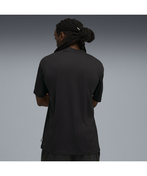 PUMA(プーマ)の「PUMA プーマ メンズ バスケットボール フープバース 半袖 Tシャツ 2(Tシャツ/カットソー・メンズ・ブラック/ホワイト・X-LARGE/X-SMALL/SMALL/MEDIUM/LARGE)」の3枚目の写真