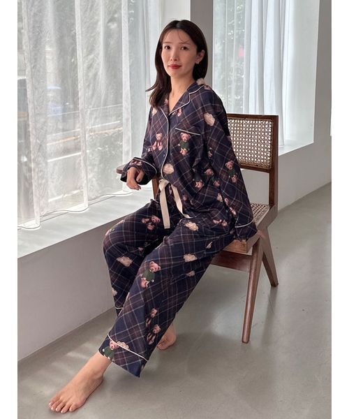 セール】Bearロングパンツ（ルームウェア/パジャマ）｜SNIDEL HOME