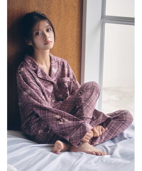 セール】Bearロングパンツ（ルームウェア/パジャマ）｜SNIDEL HOME