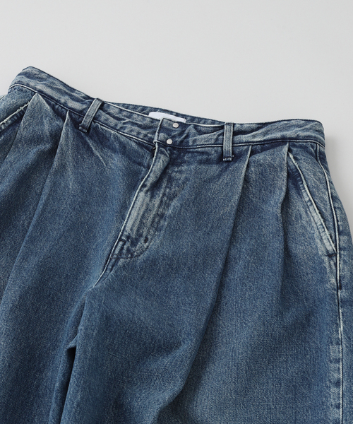 TANAKA(タナカ)の「TANAKA / タナカ HAKAMA JEAN TROUSERS(デニムパンツ・メンズ・ブルー系その他・29/31)」の3枚目の写真