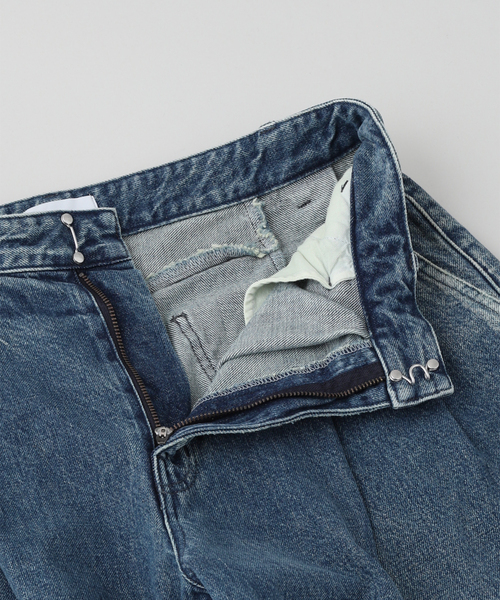 TANAKA(タナカ)の「TANAKA / タナカ HAKAMA JEAN TROUSERS(デニムパンツ・メンズ・ブルー系その他・29/31)」の6枚目の写真