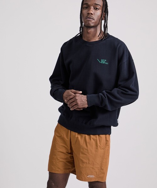 Saturdays NYC(サタデーズ ニューヨークシティ )の「Bowery Loofah Collar Sweatshirt(スウェット・メンズ・オフホワイト/ネイビー/ワイン・L/M/S/XL/X-SMALL/XXL)」の3枚目の写真