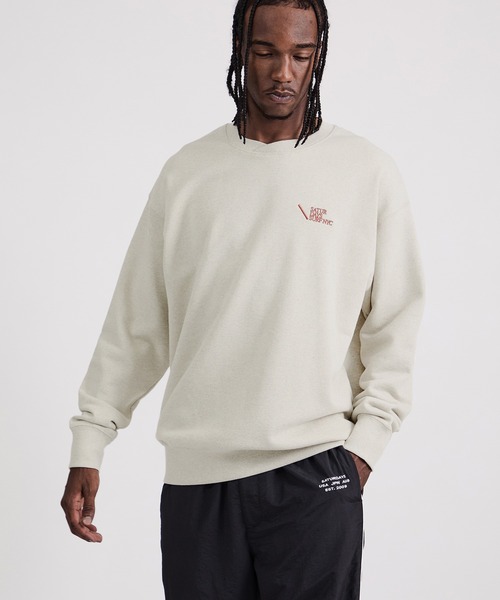 Saturdays NYC(サタデーズ ニューヨークシティ )の「Bowery Loofah Collar Sweatshirt(スウェット・メンズ・オフホワイト/ネイビー/ワイン・L/M/S/XL/X-SMALL/XXL)」の6枚目の写真