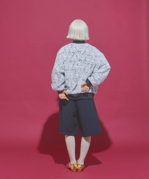 セール】SPECIAL EDITION レースZIPブルゾン（ブルゾン）｜manana