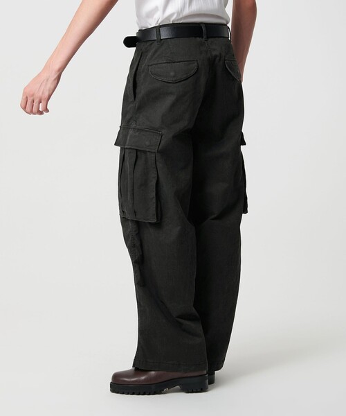 MONKEY TIME（モンキータイム）の「ピグメント プリント カーゴ パンツ -セットアップ対応-（カーゴパンツ・メンズ・ブラック/その他1・S/L/M）」の15枚目の写真