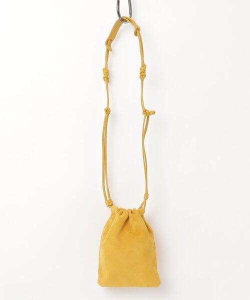 NOTHING WRITTEN(ナッシングリトゥン)の「NOTHING WRITTEN / ナッシングリトゥン Fatu shoulder mini bag(ショルダーバッグ・レディース・マスタード・FREE)」の11枚目の写真