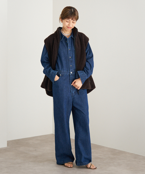 IENA(イエナ)の「Maison IENA ボアベスト(その他アウター・レディース・ブラウン・36/38)」の10枚目の写真