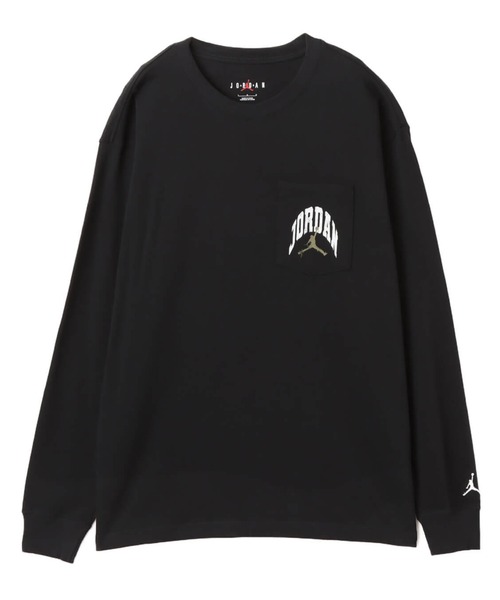 JORDAN BRAND(ジョーダンブランド)の「JORDAN BRAND M J BRK RLT LS POCKET CREW / ジョーダン ブランド ジョーダン BRK RLT ポケット L/S クルー / NIKE【SP】(Tシャツ/カットソー・メンズ・ブラック・XXL/XL/L/M/S)」の2枚目の写真