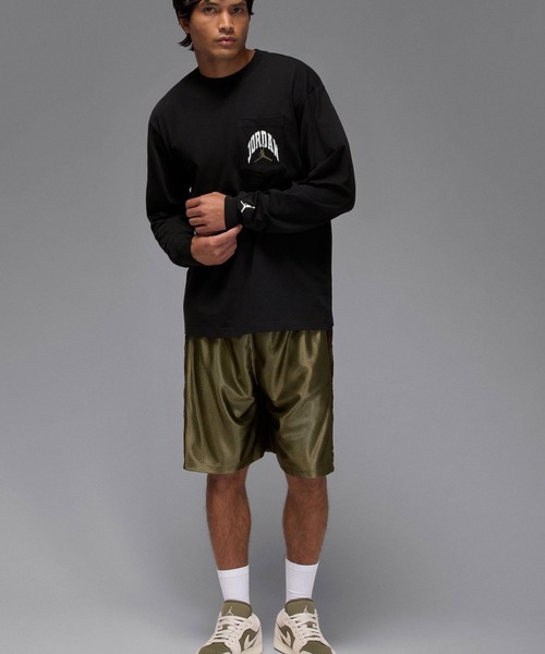 JORDAN BRAND(ジョーダンブランド)の「JORDAN BRAND M J BRK RLT LS POCKET CREW / ジョーダン ブランド ジョーダン BRK RLT ポケット L/S クルー / NIKE【SP】(Tシャツ/カットソー・メンズ・ブラック・XXL/XL/L/M/S)」の8枚目の写真