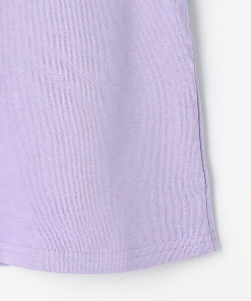 ANY（エニィ）の「袖チュール トレーニャー（スウェット・キッズ・ライラック系/ブラック系・130/120/110）」の9枚目の写真