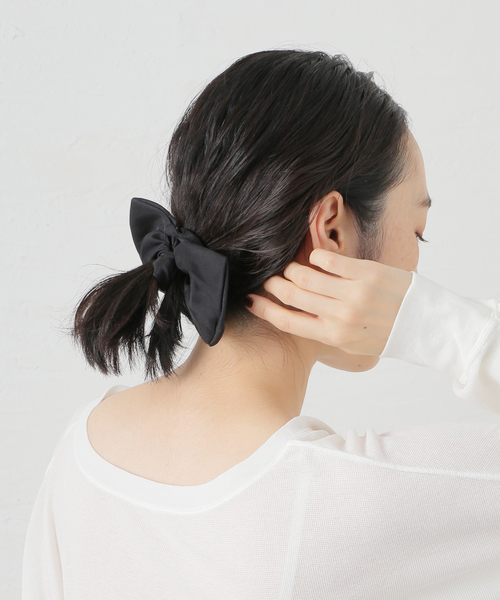 HEYEP/ヘイップ Silk Heart Scrunchie medium（シュシュ）｜U by