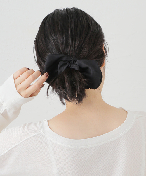 セール】HEYEP/ヘイップ Silk Heart Scrunchie medium（シュシュ）｜U