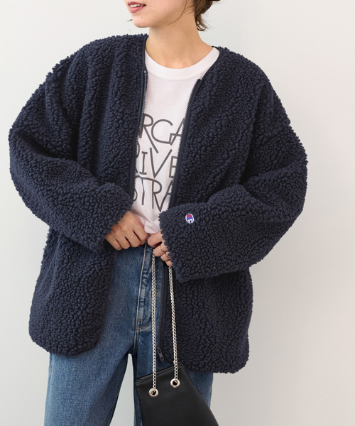 追加》別注【Champion/チャンピオン】ボアフリースジャケット