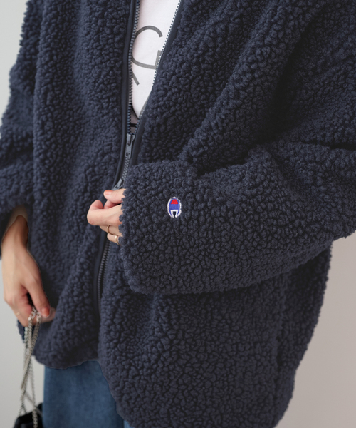 追加》別注【Champion/チャンピオン】ボアフリースジャケット