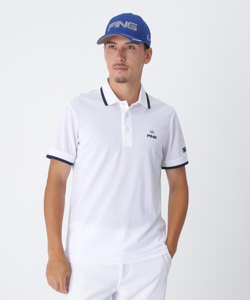 PING(ピン)の「【PING APPAREL】デニムライクニット/カノコ レイヤードツインニット <NATIVE> (MENS)(ベスト・メンズ・グレー/ブルー/ホワイト/ネイビー・LL1/L/LL/M/S)」の7枚目の写真