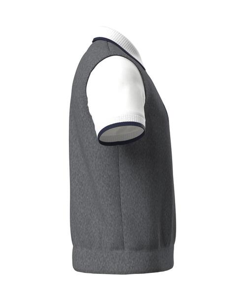 PING(ピン)の「【PING APPAREL】デニムライクニット/カノコ レイヤードツインニット <NATIVE> (MENS)(ベスト・メンズ・グレー/ブルー/ホワイト/ネイビー・LL1/L/LL/M/S)」の15枚目の写真