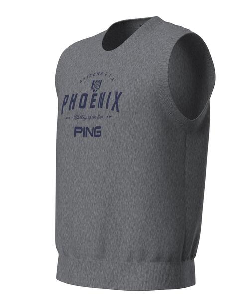 PING(ピン)の「【PING APPAREL】デニムライクニット/カノコ レイヤードツインニット <NATIVE> (MENS)(ベスト・メンズ・グレー/ブルー/ホワイト/ネイビー・LL1/L/LL/M/S)」の17枚目の写真