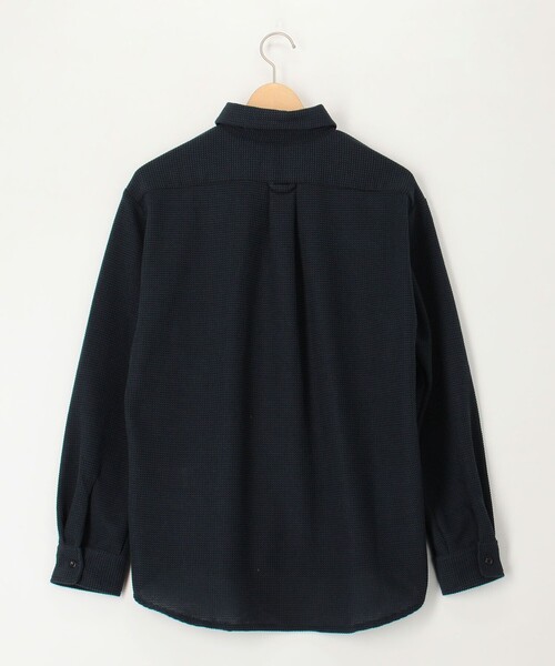 NOLLEY'S LIGHT(ノーリーズライト)の「ラッセルドビーレギュラーシャツ(シャツ/ブラウス・メンズ・ベージュ系その他3/ネイビー/ブラック・L/M)」の15枚目の写真