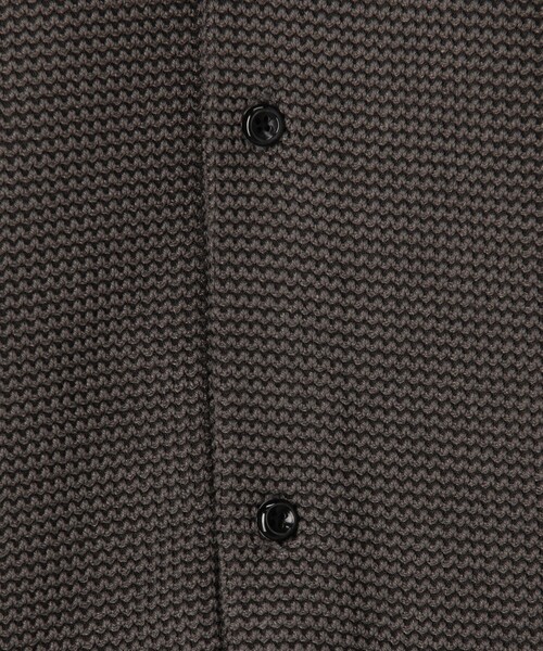 NOLLEY'S LIGHT(ノーリーズライト)の「ラッセルドビーレギュラーシャツ(シャツ/ブラウス・メンズ・ベージュ系その他3/ネイビー/ブラック・L/M)」の9枚目の写真