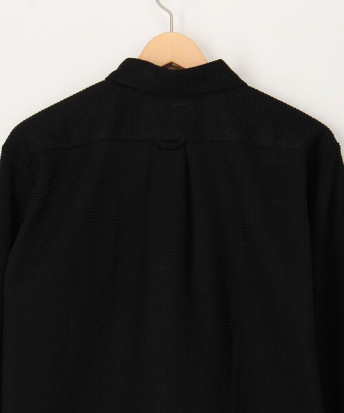 NOLLEY'S LIGHT(ノーリーズライト)の「ラッセルドビーレギュラーシャツ(シャツ/ブラウス・メンズ・ベージュ系その他3/ネイビー/ブラック・L/M)」の20枚目の写真