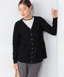 GALLORIA | ペプラム切替カーディガン(カーディガン/ボレロ)