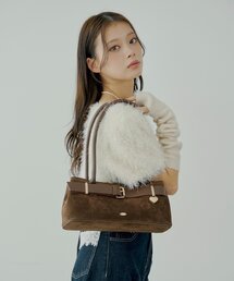 Chico(チコ)のハートキーチャーム付ベルトボストンバッグ(ボストンバッグ)
