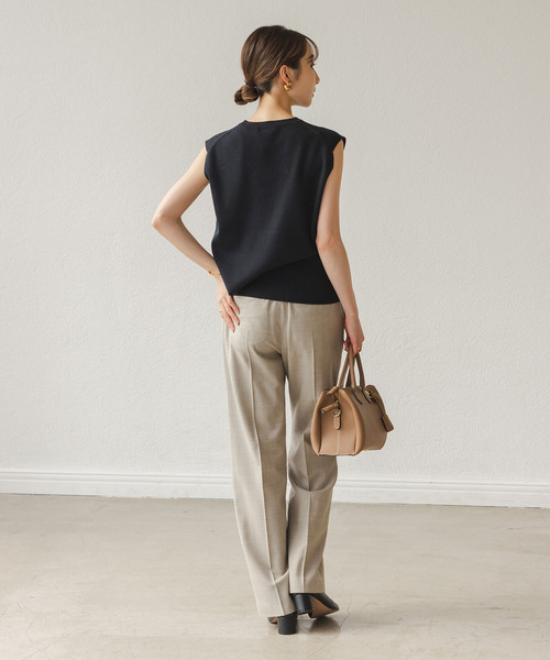 新品 PROTAGONISTA プロタゴニスタ ベスト キャメル 新品 PROTAGONISTA