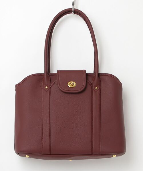 MAISON mou(メゾンムー)の「【 NATURAL BEAUTY BAG & WALLET 】 ビアン トートバッグ(トートバッグ・レディース・アイボリー/ワイン/ブラック/グレー系その他・FREE)」の4枚目の写真