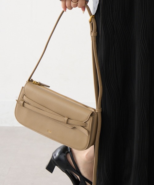tov（トーヴ）の「【TOV】26SS新作 MIMI POCHETTE（ショルダーバッグ・レディース・グレイッシュベージュ/アイボリー/ブラック・FREE）」の19枚目の写真