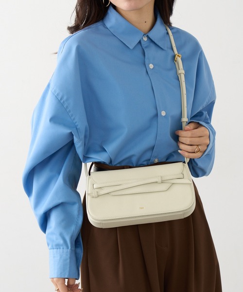 tov（トーヴ）の「【TOV】26SS新作 MIMI POCHETTE（ショルダーバッグ・レディース・グレイッシュベージュ/アイボリー/ブラック・FREE）」の7枚目の写真