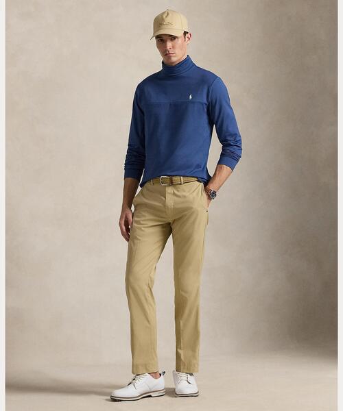RLX GOLF（アールエルエックスゴルフ）の「パフォーマンス ピケ モックネック（Tシャツ/カットソー・メンズ・ネイビー系1・L/S/M/XL/XS）」の3枚目の写真