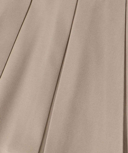 MAJESTIC LEGON（マジェスティックレゴン）の「ショルダーリボンミニワンピース（ワンピース・レディース・ベージュ/グレー系その他/ブラウン系その他2・MEDIUM）」の4枚目の写真