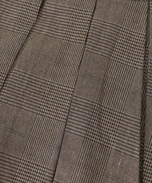 MAJESTIC LEGON（マジェスティックレゴン）の「ショルダーリボンミニワンピース（ワンピース・レディース・ベージュ/グレー系その他/ブラウン系その他2・MEDIUM）」の5枚目の写真