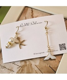【ReeHK.Sakura】Sea　ピアス(MA)