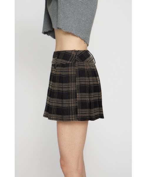 LAGUA GEM(ラグアジェム)の「CHECK PLEATS 2PIECE スカート(スカート・レディース・ブラウン/ネイビー/ブラック・X-SMALL/SMALL/MEDIUM)」の11枚目の写真
