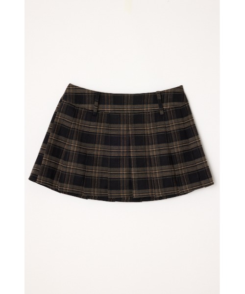 LAGUA GEM(ラグアジェム)の「CHECK PLEATS 2PIECE スカート(スカート・レディース・ブラウン/ネイビー/ブラック・X-SMALL/SMALL/MEDIUM)」の21枚目の写真