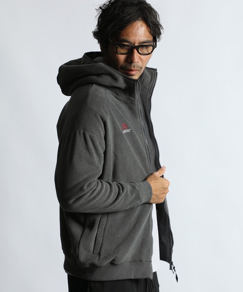 BLACK LABEL〕POLARTEC 'CLASSIC200' ZIP PARKA：セットアップ ポーラ