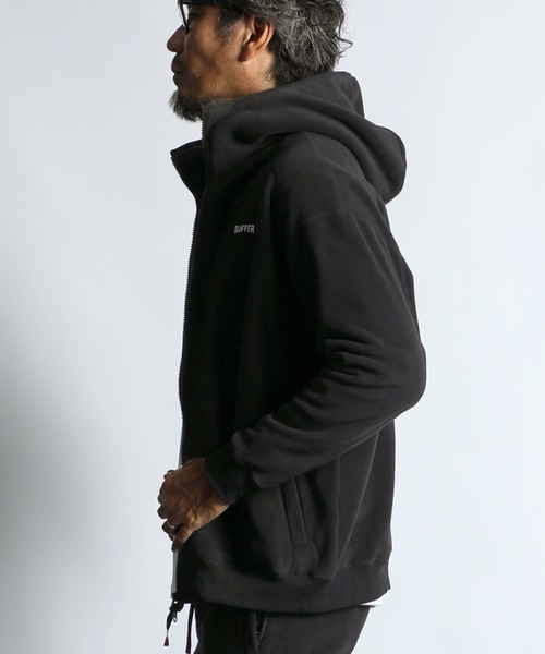 BLACK LABEL〕POLARTEC 'CLASSIC200' ZIP PARKA：セットアップ ポーラ