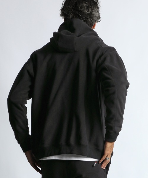 BLACK LABEL〕POLARTEC 'CLASSIC200' ZIP PARKA：セットアップ ポーラ