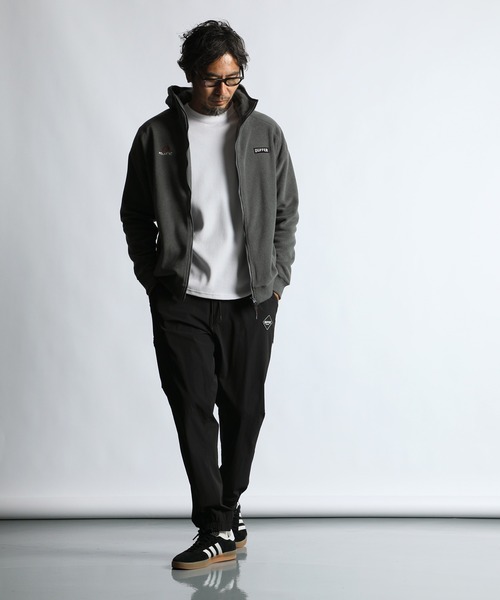 BLACK LABEL〕POLARTEC 'CLASSIC200' ZIP PARKA：セットアップ ポーラ