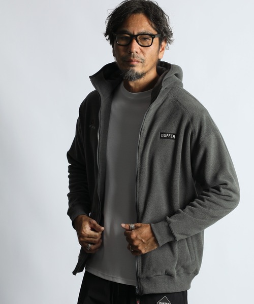BLACK LABEL〕POLARTEC 'CLASSIC200' ZIP PARKA：セットアップ ポーラ