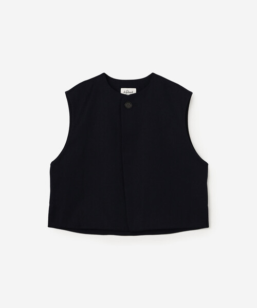 LE GLAZIK | ウール ジレ WOMEN（その他アウター）｜LE GLAZIK