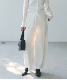 anuans ホワイトmサイズ anuans｜アニュアンス（レディース）のパンツ（ホワイト/白色系