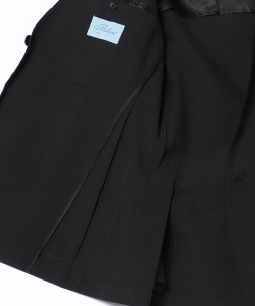 DESIGNWORKS（デザインワークス）の「【BELVEST/ベルベスト】ノーカラージャケット LIGHTWEIGHTNOCOLLAR JACKET（テーラードジャケット・メンズ・ブラック系その他・46/48）」の3枚目の写真