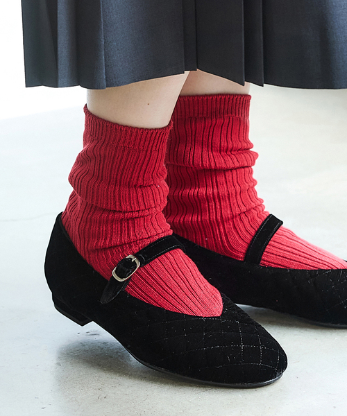 IENA（イエナ）の「BLACK キルティングメリージェーン（その他シューズ・レディース・ブラック・38/37/36）」の3枚目の写真